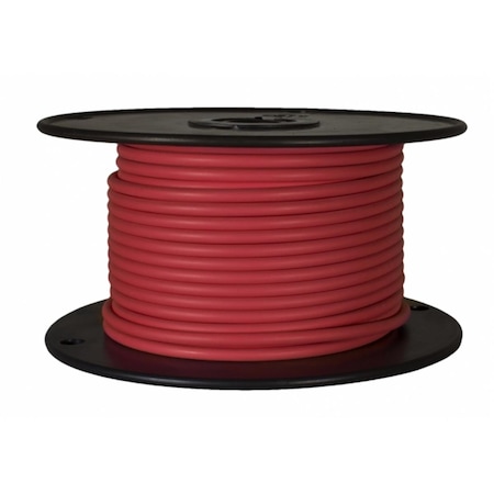 Wirthco Primary Wire, GPT, 18 AWG, Red, PVC Jacket W48-81111